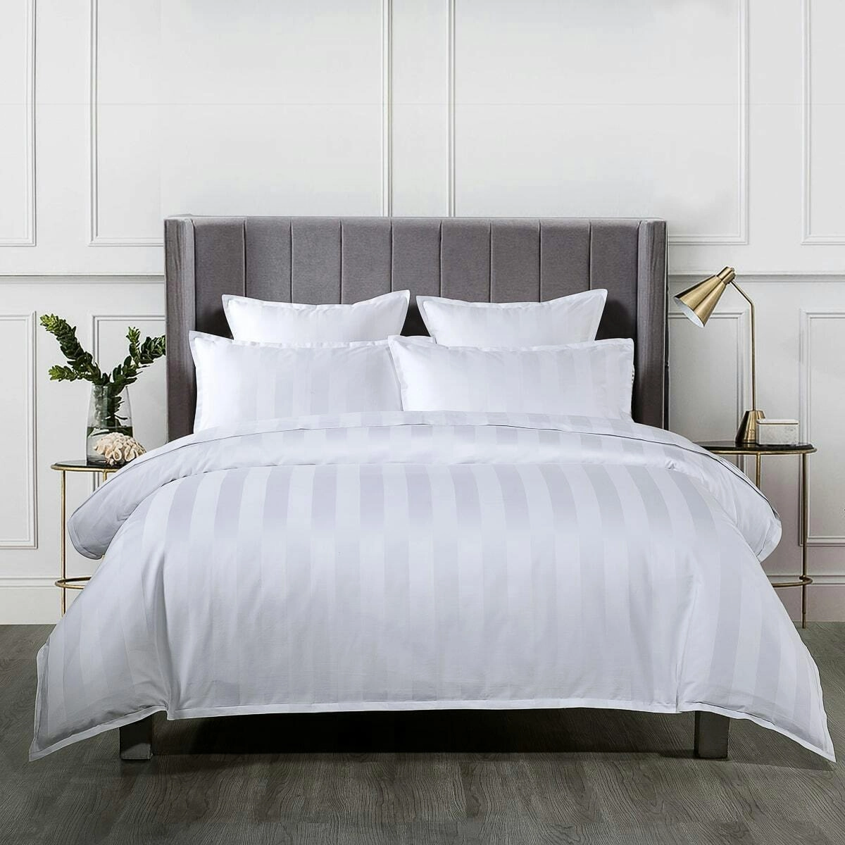 Bespoke 1200TC Quilt Cover Set White