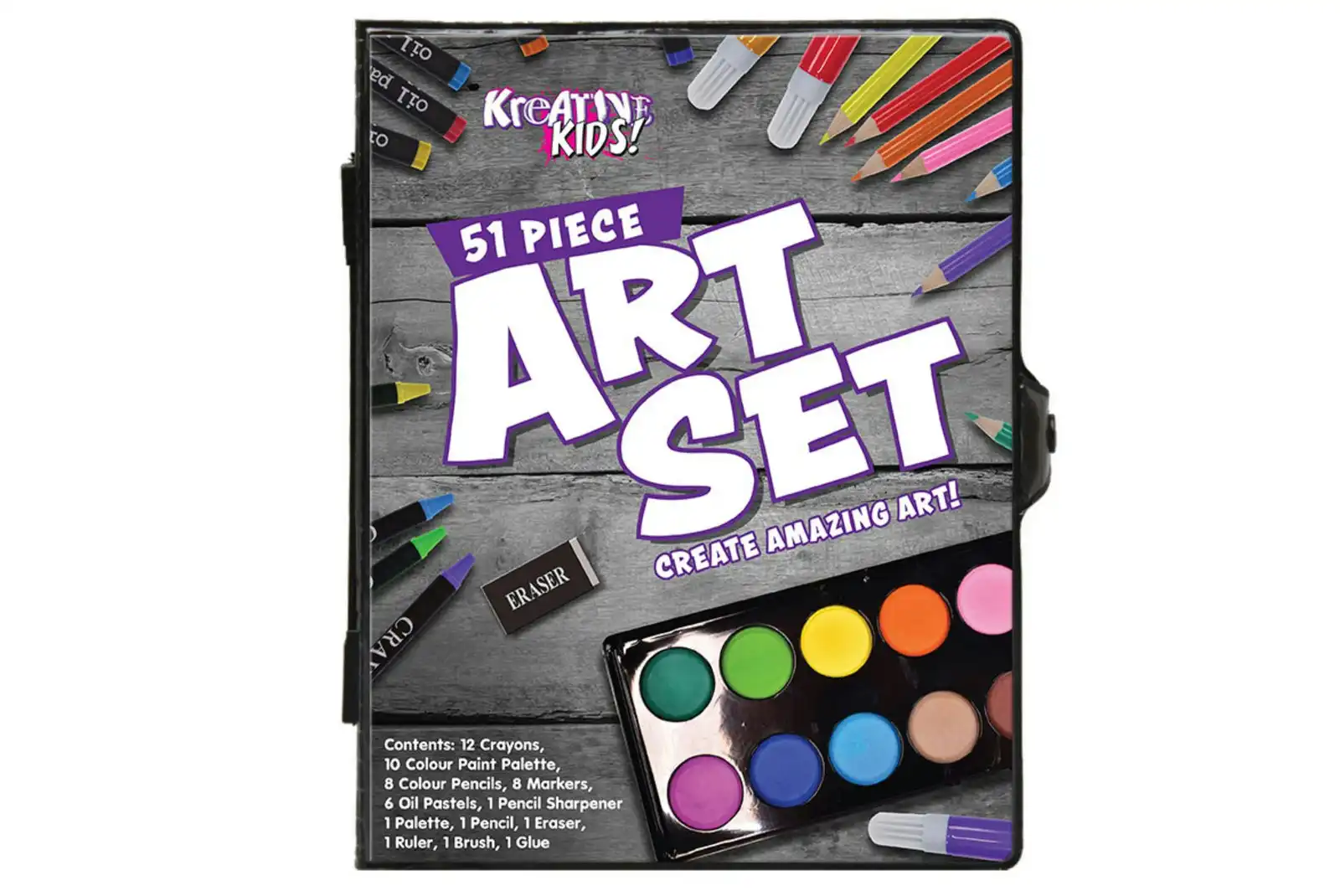 Art Set in Colour Case (51 pieces)