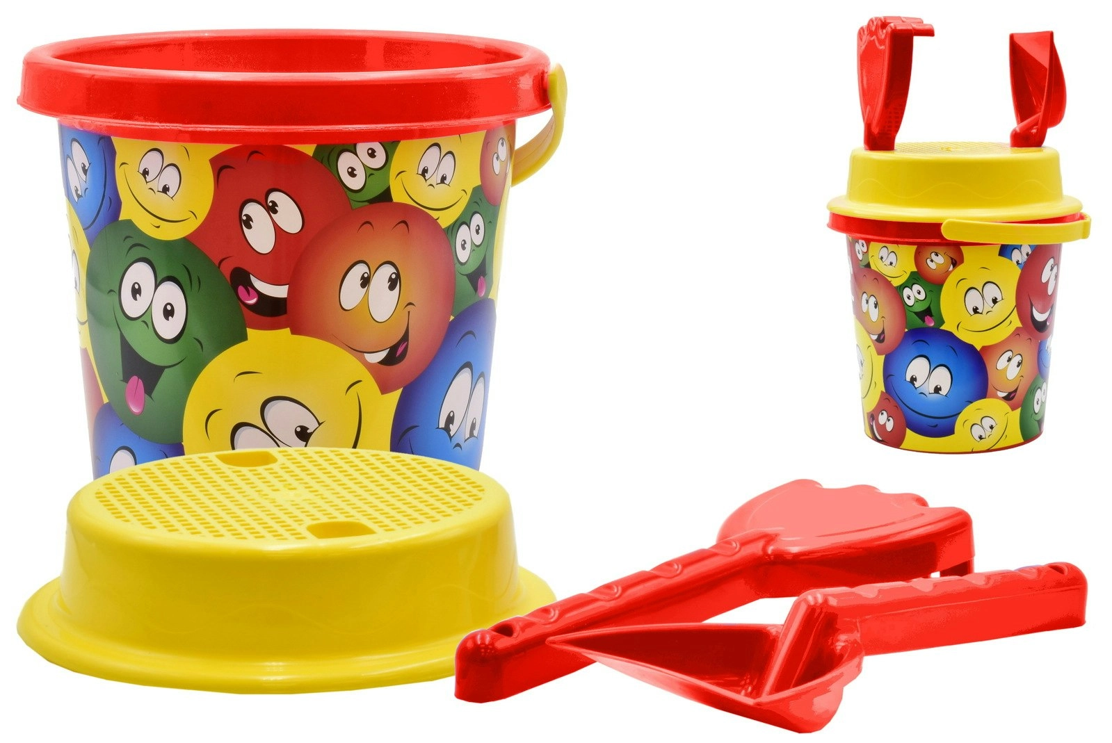 17cm Faces Mid Size Bucket Set