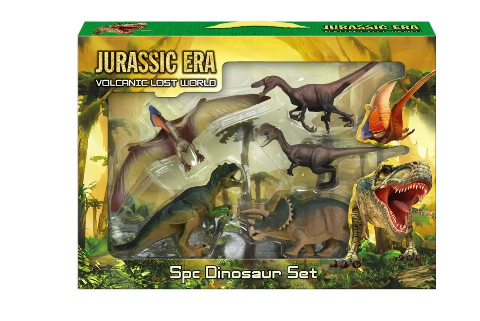 Jurassic Dinosaur Figure Set (5pc)