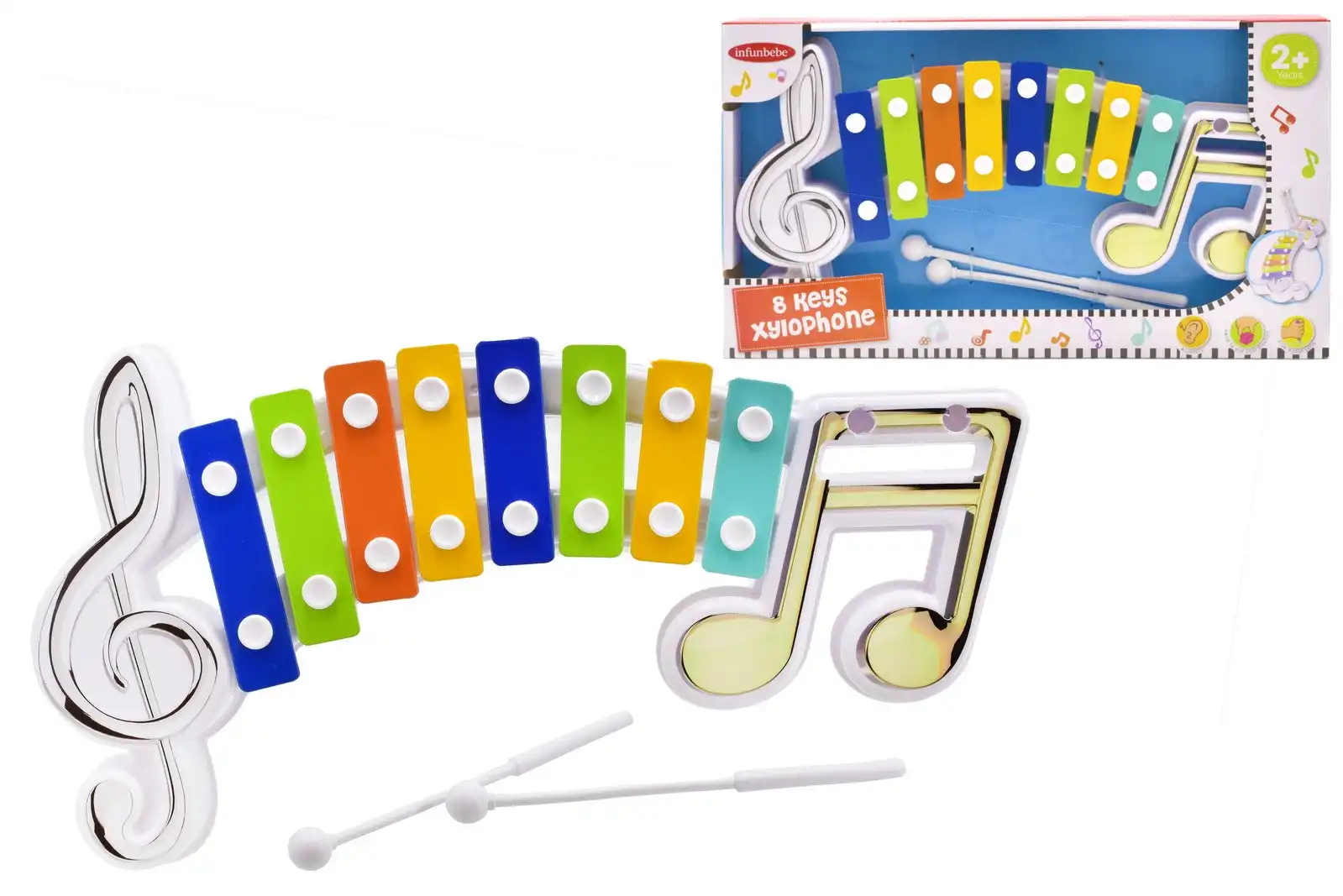 Infunbebe 8 Keys Xylophone