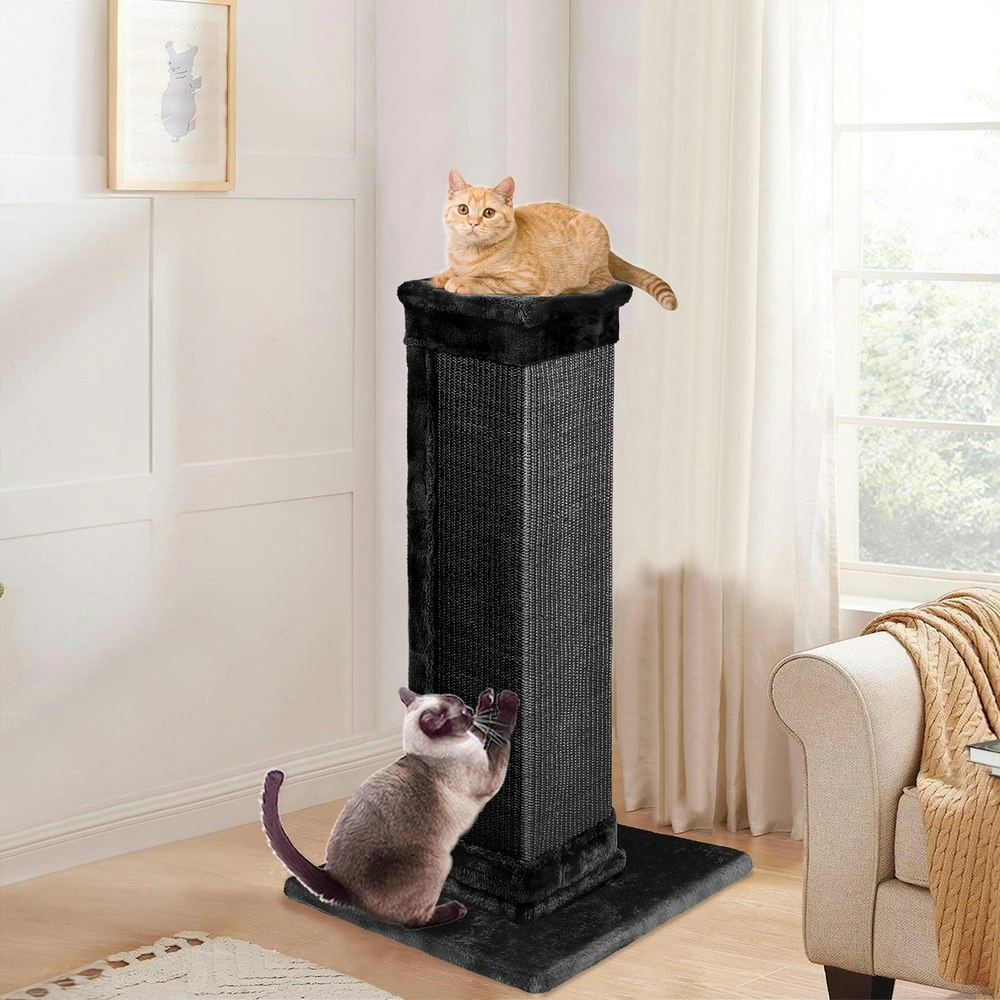 BEASTIE Cat Tree Scratcher Tower Scratching Post Condo House Furniture Wood 92cm