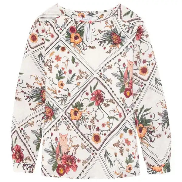 Pepe Kids Pepe Jeans Girls Tierney Jr Floral Blouse Shirt Multi