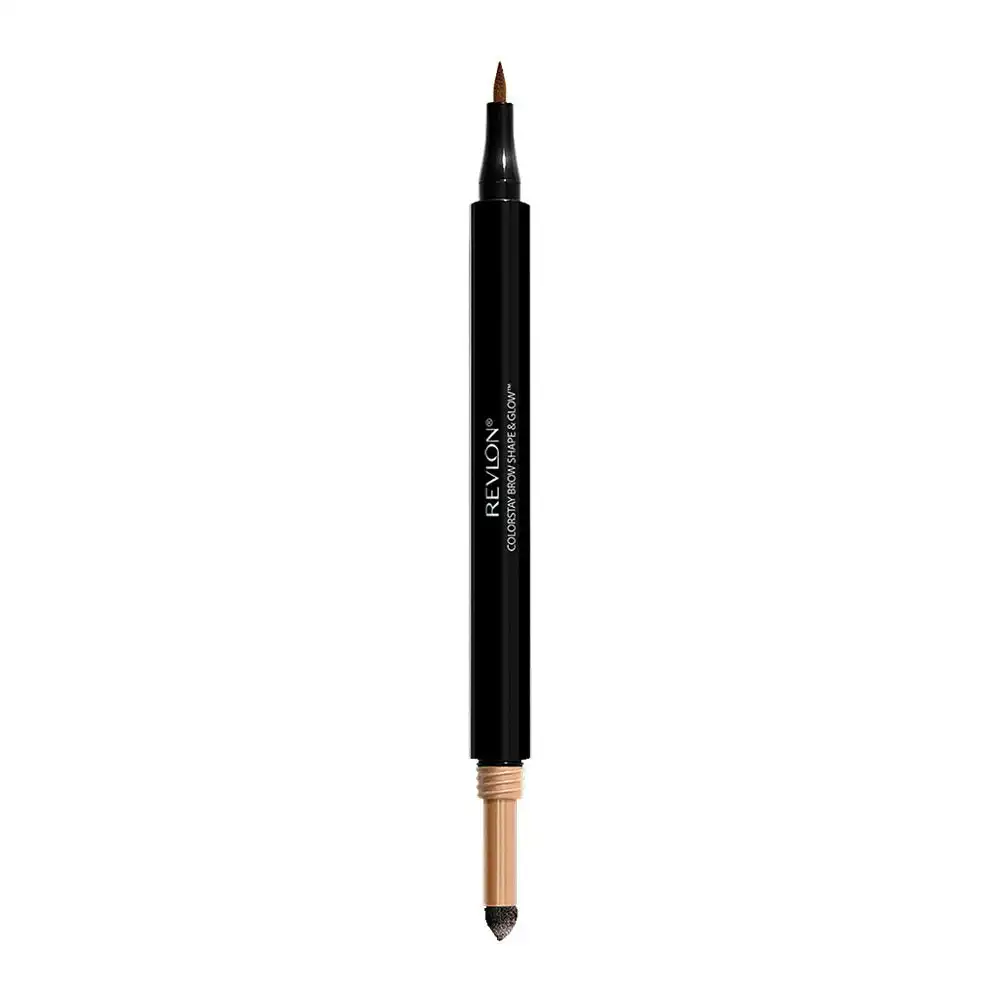 Revlon Colorstay Brow Shape & Glow Brow Marker 0.6ml & Highlighter 0.23g 255 Soft Brown