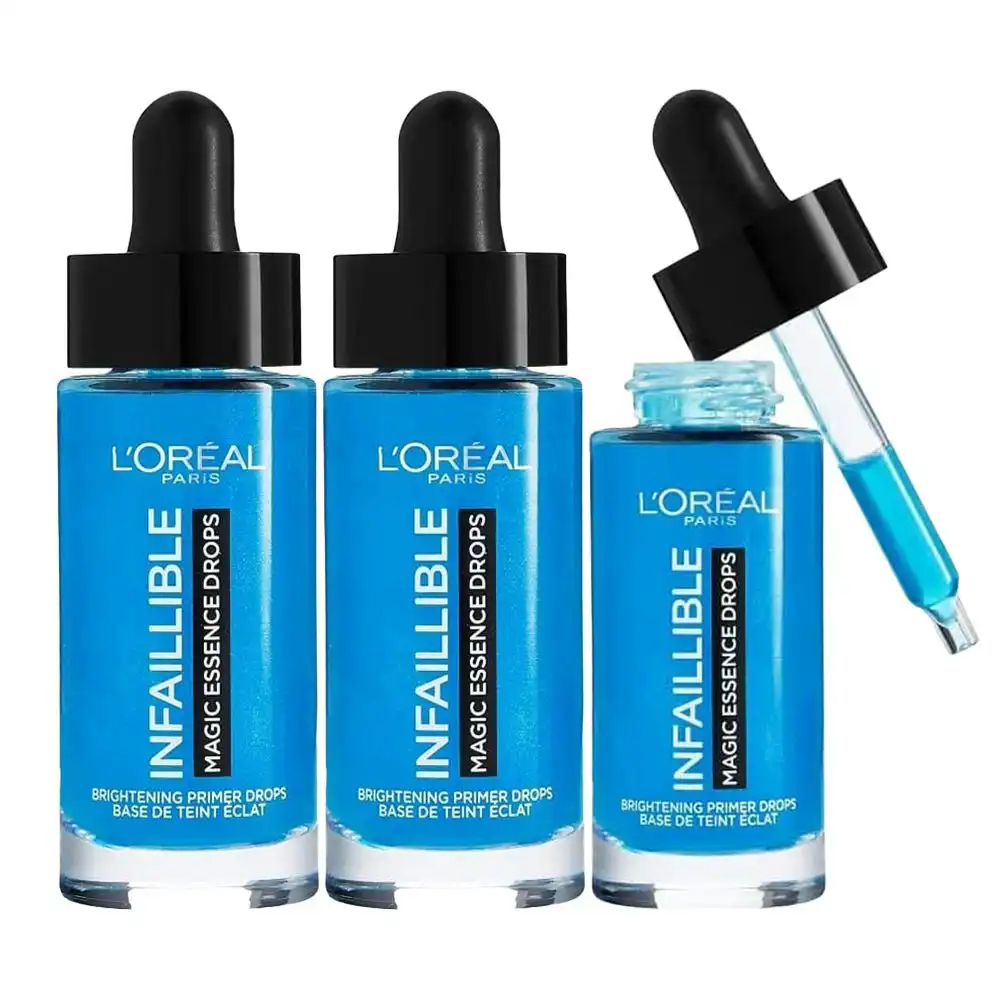 L'Oreal Paris L'Oreal Infallible Magic Essence Drops 15ml - 3 Pack