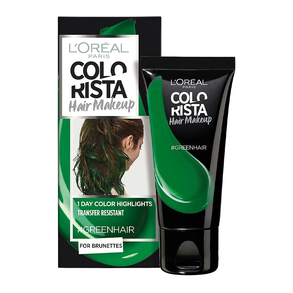 L'Oreal Paris L'Oreal Colorista Hair Makeup 1 Day Colour Highlights 30ml #green Hair