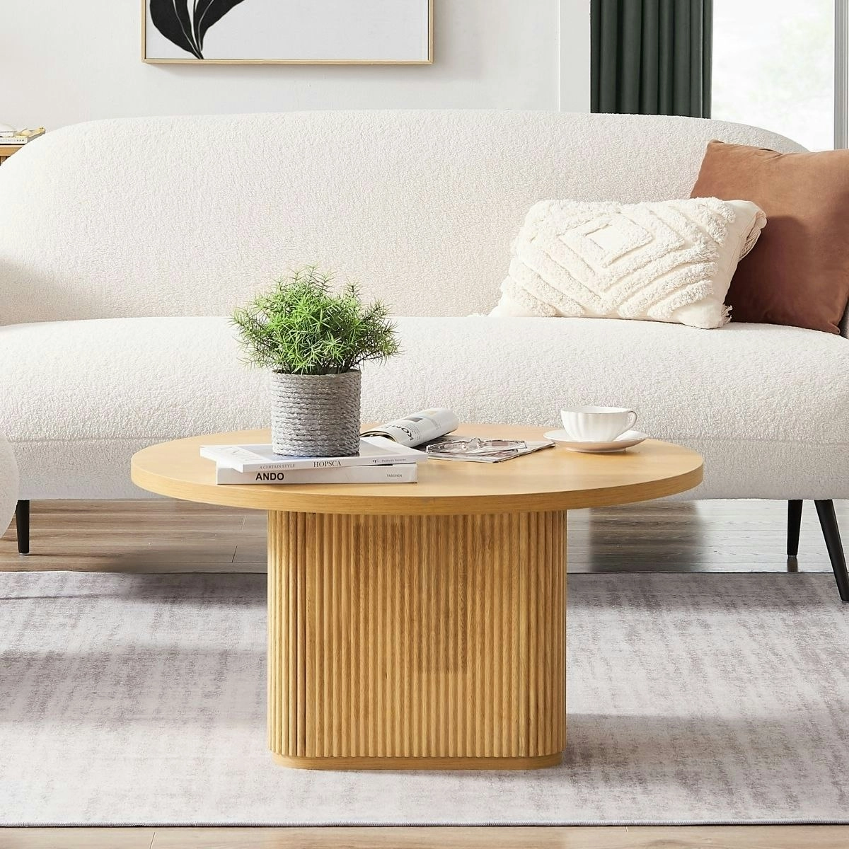 Kate Round Column Coffee Table