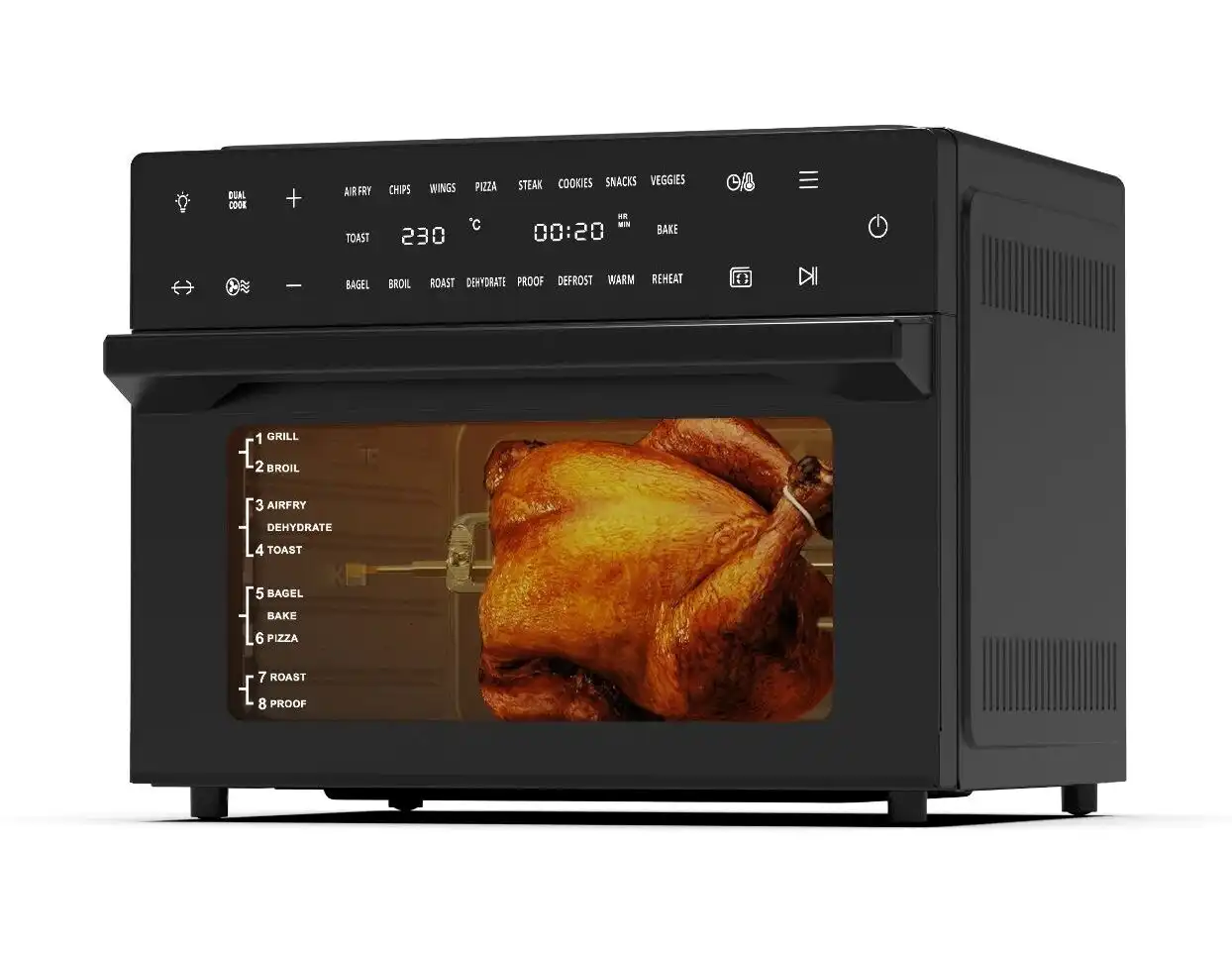 30L Digital Multi-Function Air Fryer Oven, 1800W, >230C