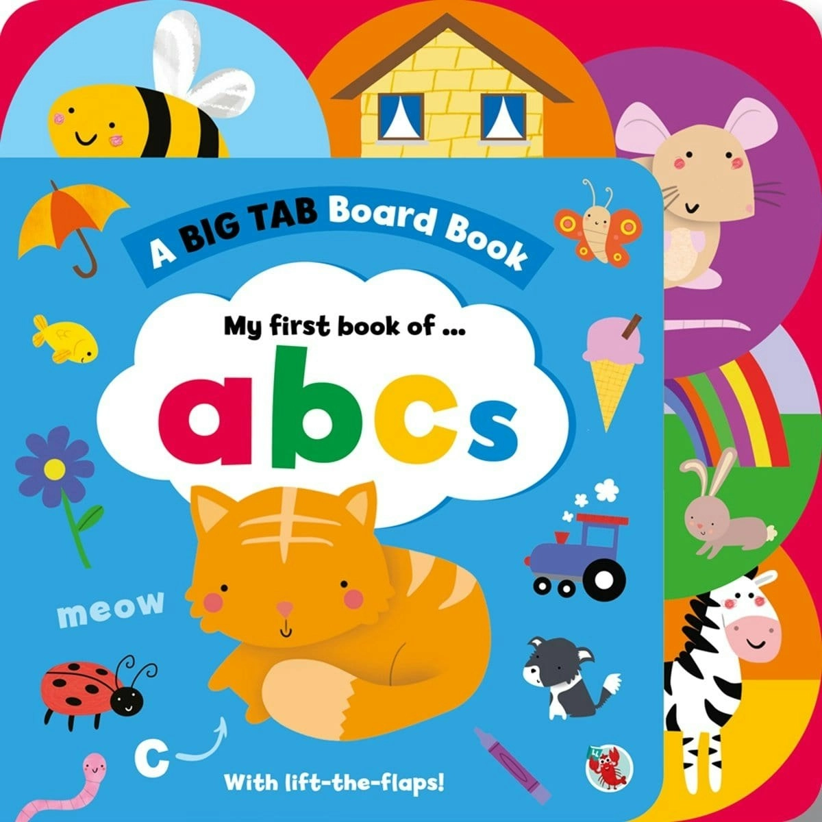 Laughing Lobster A Big Tab Board Book: My First Book Of Abcs