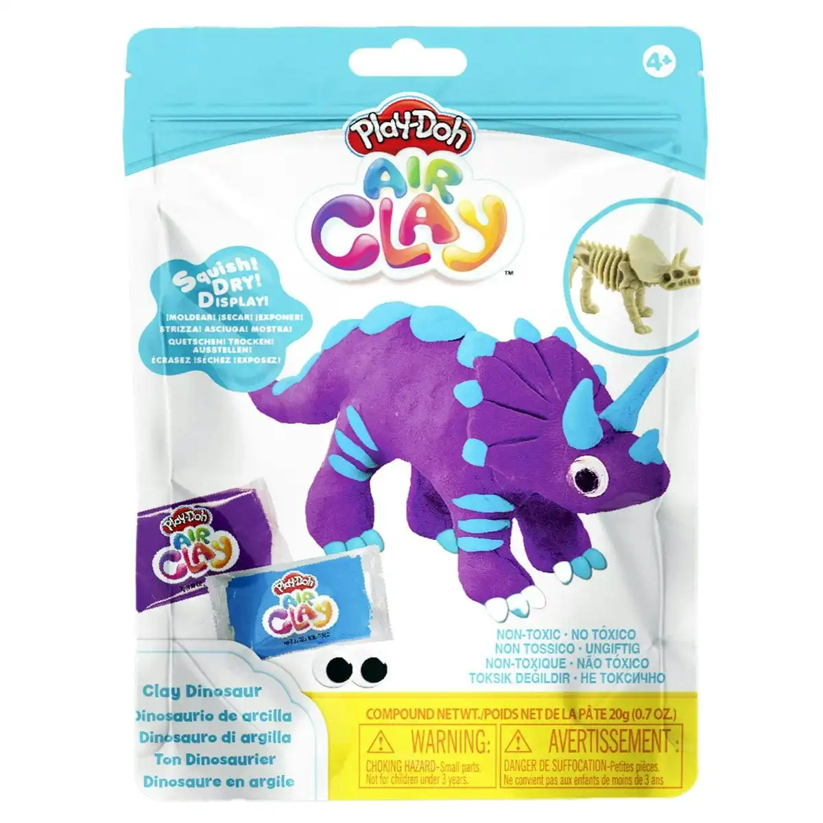 Air Clay Dinosaur - Triceratops