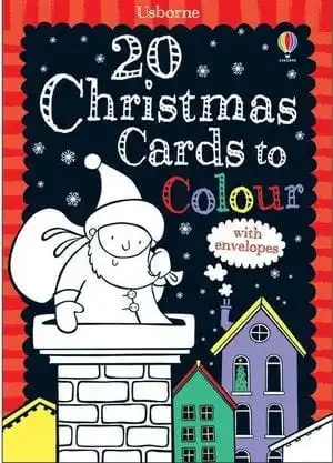 20 Christmas Cards To Colour