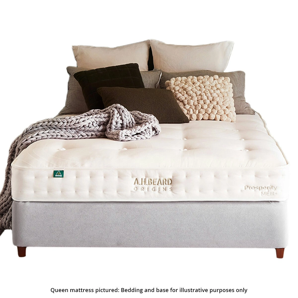 A.H. Beard Origins - Prosperity MEIII+ Plush Double Mattress -