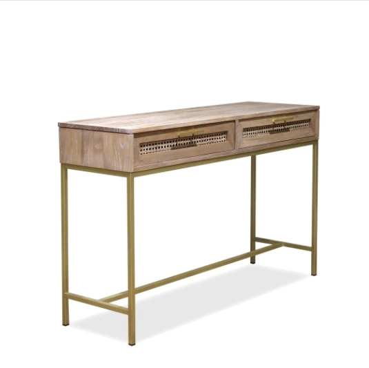 Winnipeg & Sons Aranga Timber & Rattan Console