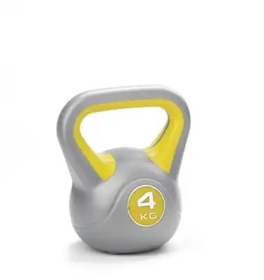 York 4kg Vinyl Kettlebells