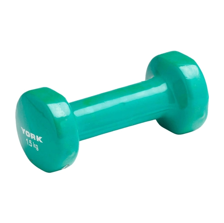 York 1.5kg PVC Dumbbell