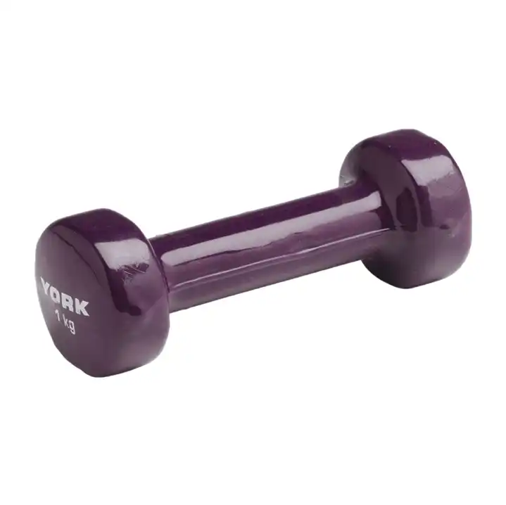 York 1kg PVC Dumbbell