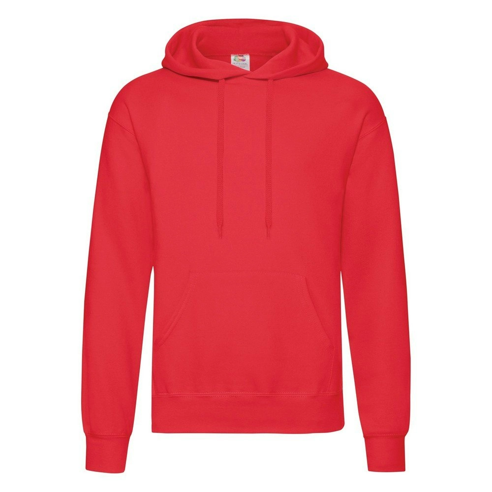 Fruit of the Loom Mens Hooded Sweatshirt / Hoodie