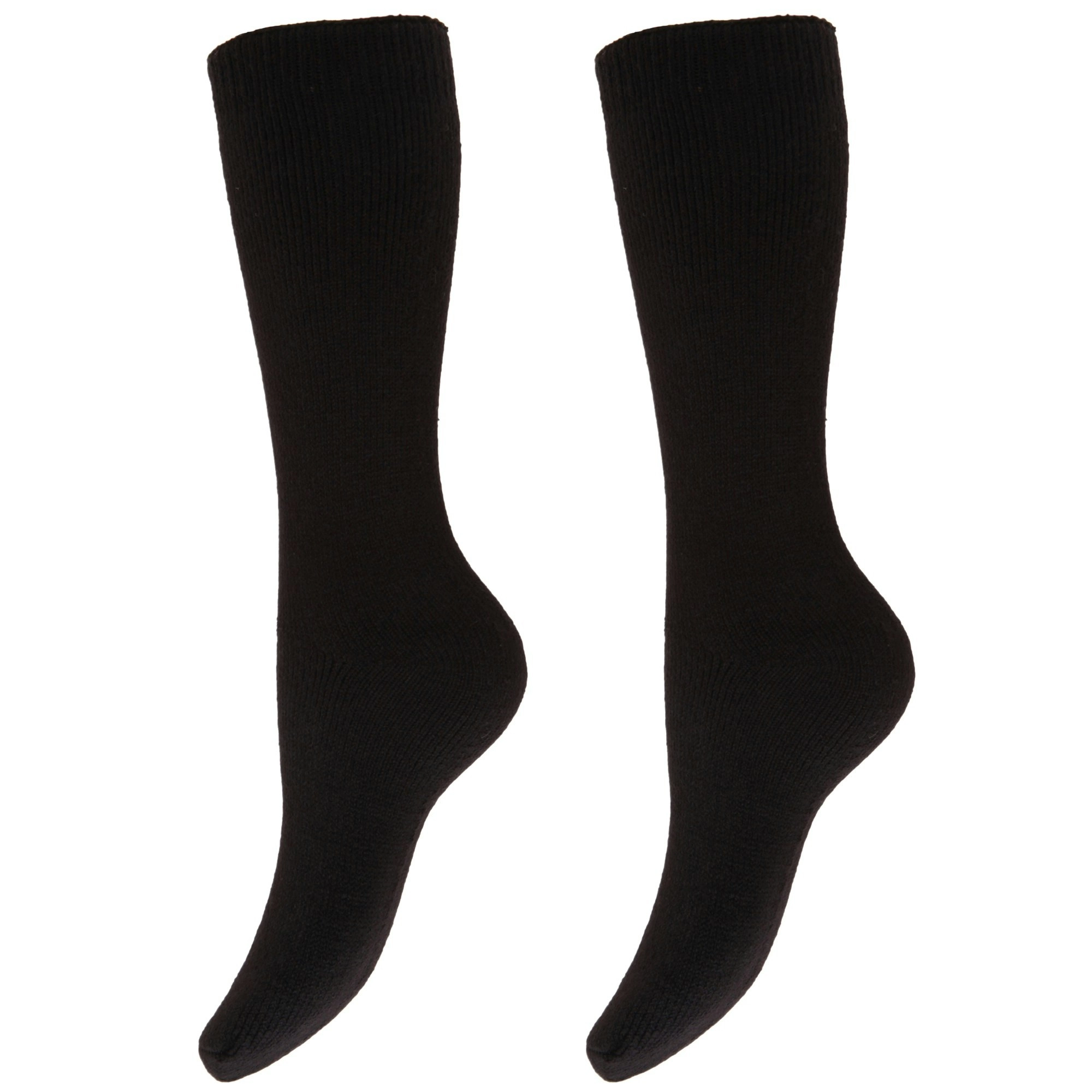 Floso Womens/Ladies Thermal Winter Wellington/Welly Boot Socks (2 Pairs)