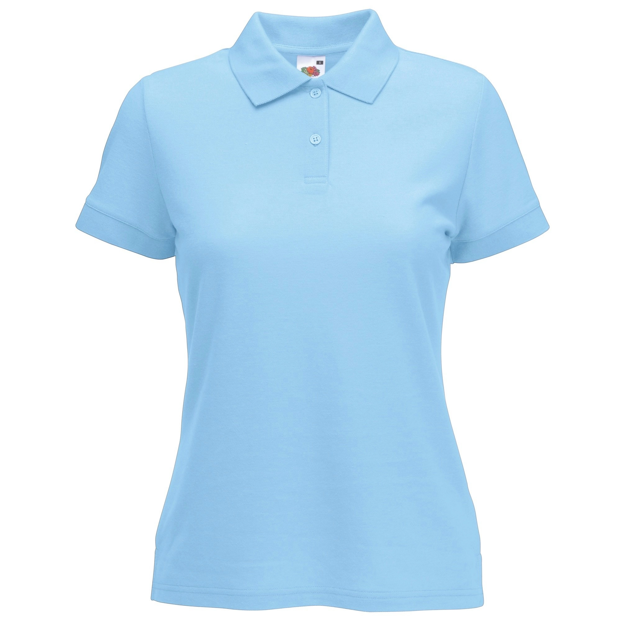 Fruit of the Loom Womens Lady-Fit 65/35 Short Sleeve Polo Shirt