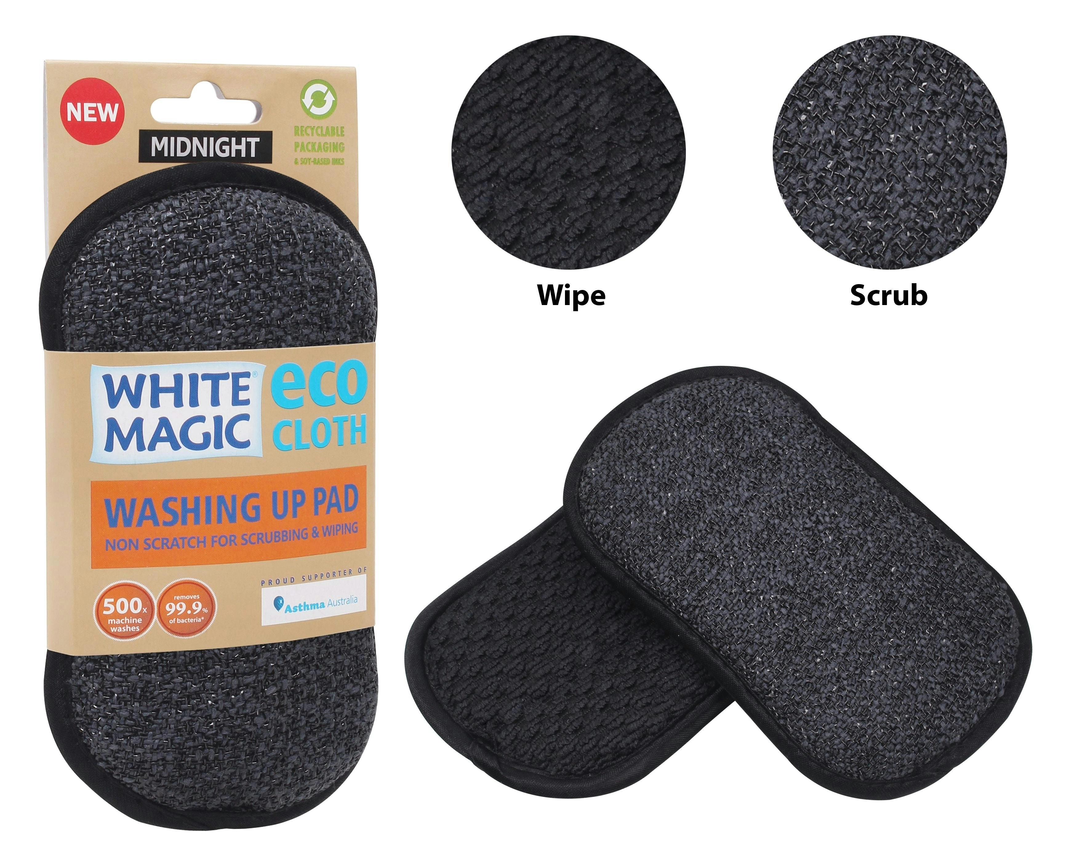 White Magic Wash Up Pad Midnight