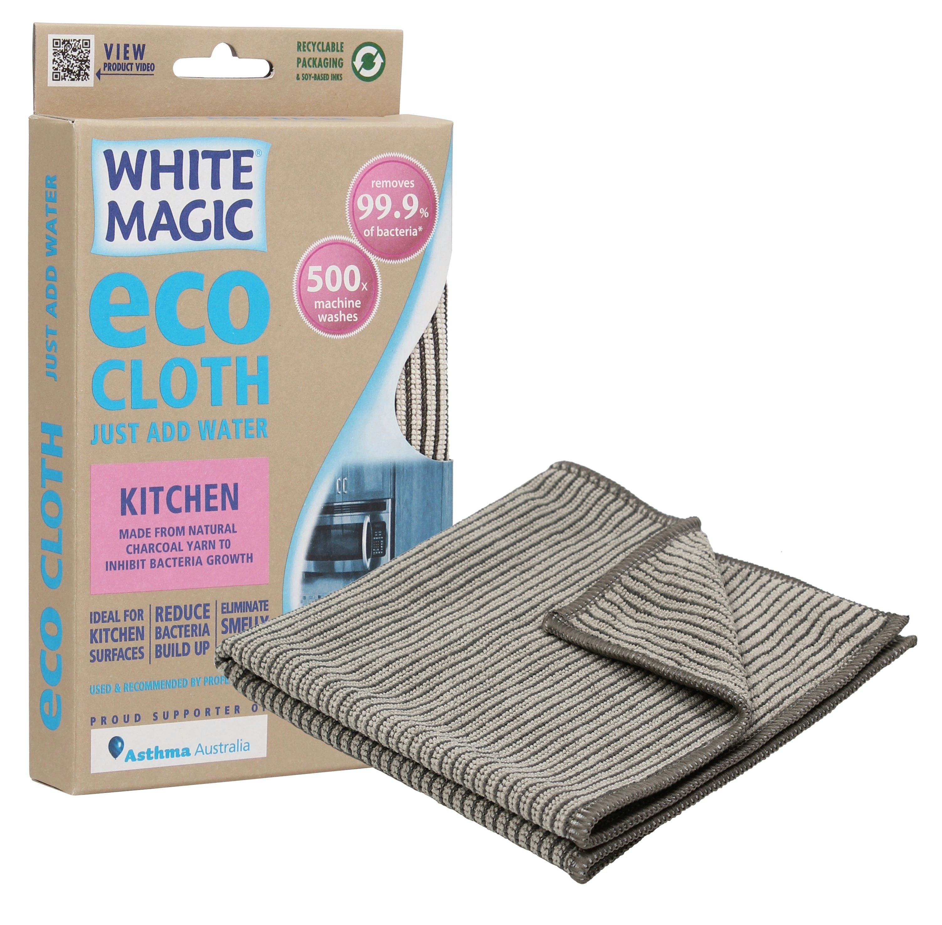 White Magic Microfibre Kitchen Eco Cloth