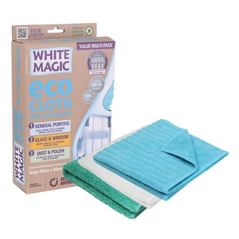 White Magic Microfibre Household Value Pack