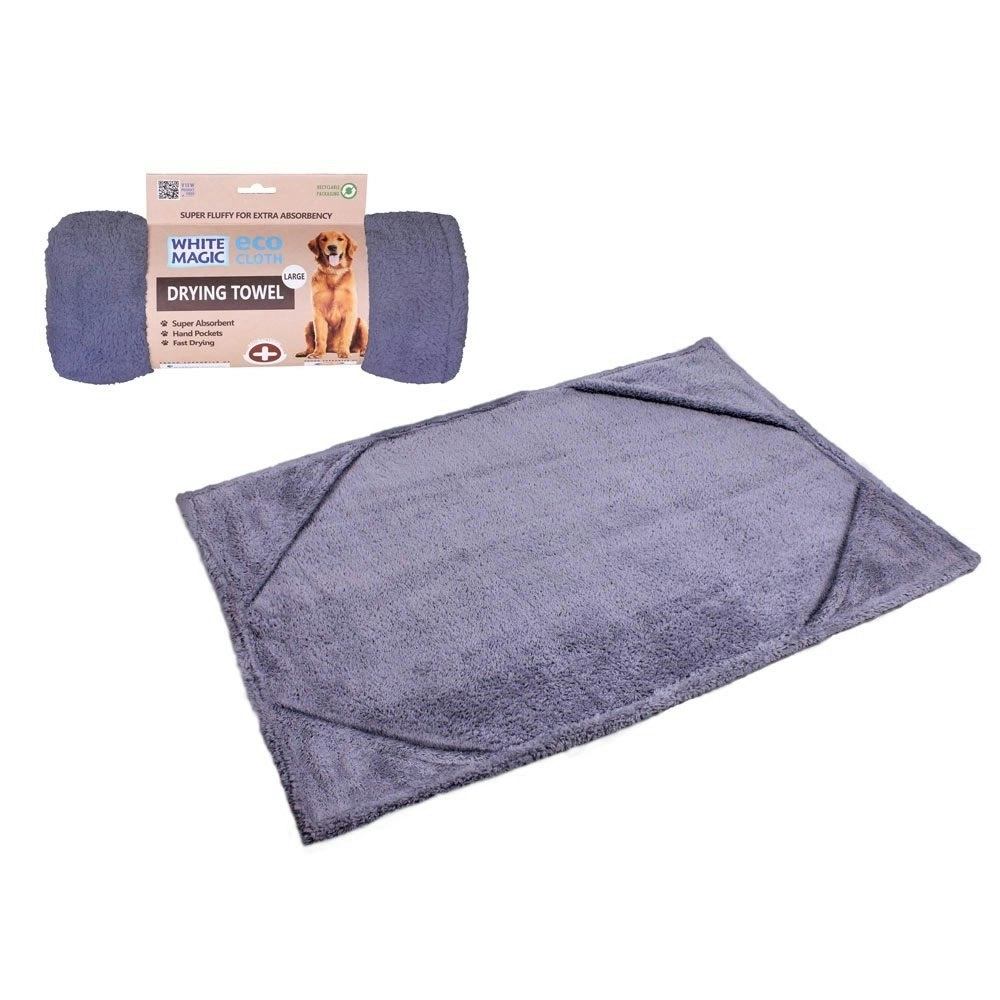 White Magic PET DRYING TOWEL LARGE 60 x 100cm