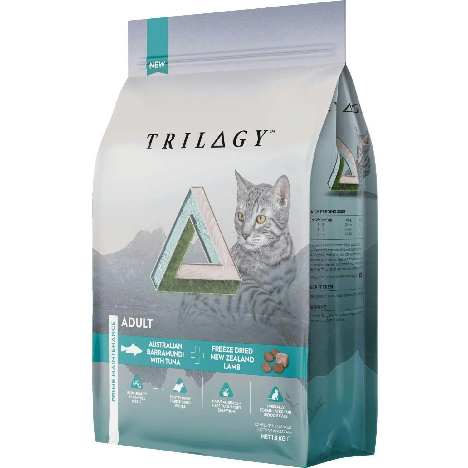 Trilogy Barramundi Adult Cat Food 1.8kg