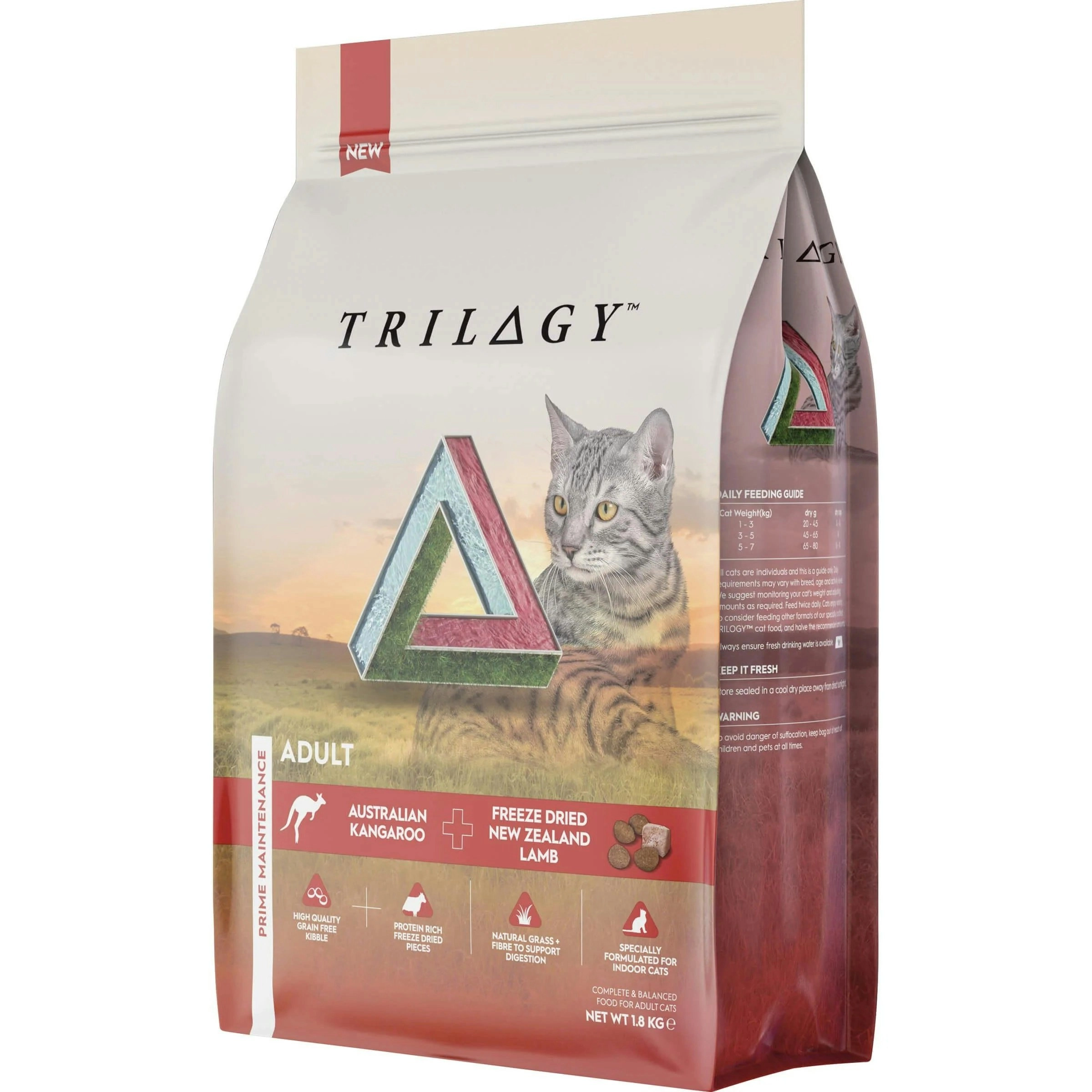 Trilogy Kangaroo Adult Cat Food 1.8kg