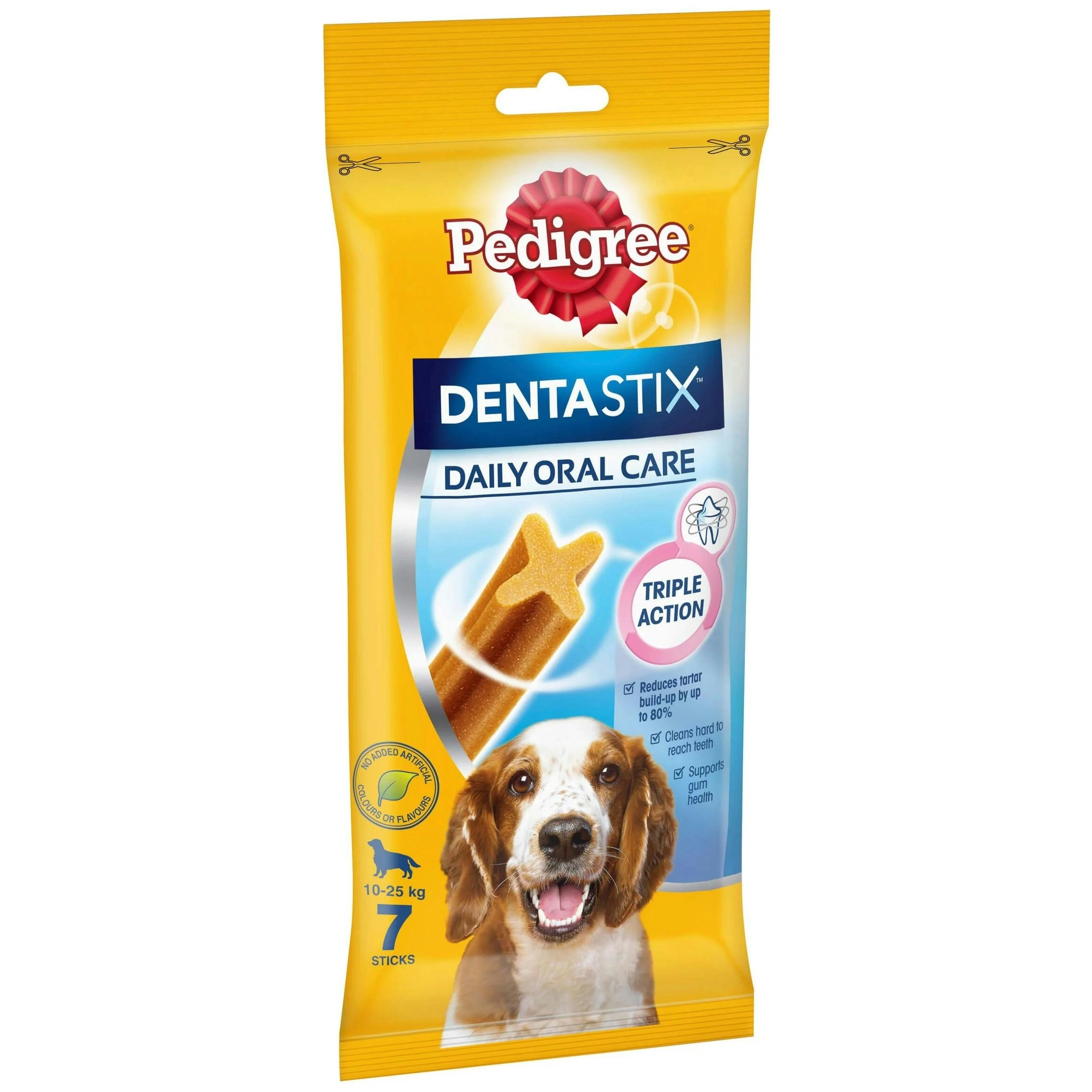 Pedigree Dentastix Medium Breed Oral Care Dog Treats 7pk