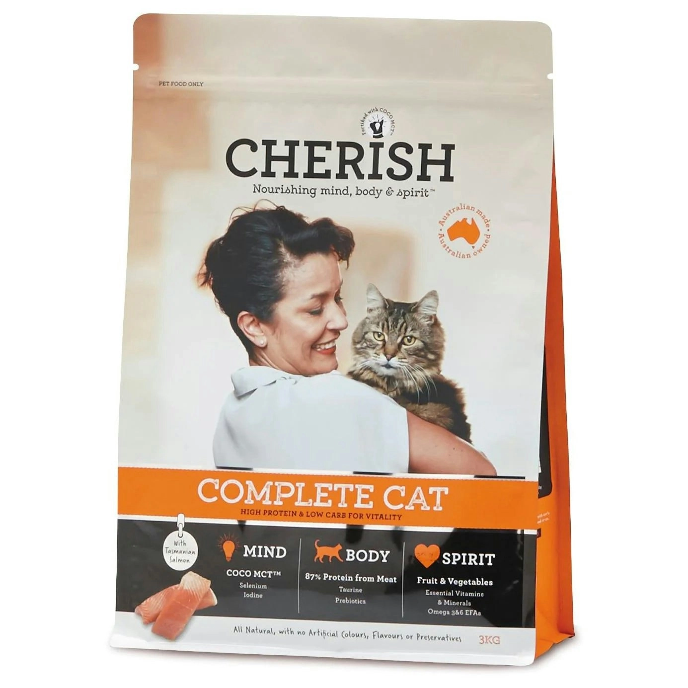 Cherish Complete Cat Food - 3kg