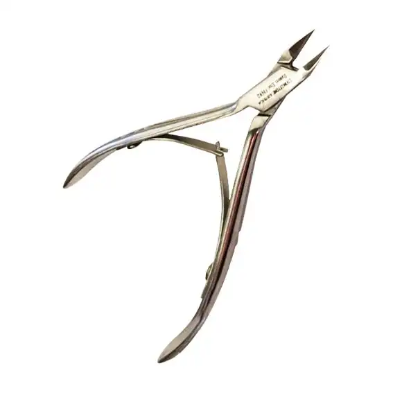 Livingstone Bone Cutter or Nail Clipper 110mm Long 14.6mm Straight Jaw Smooth Handle Two Arms 54g