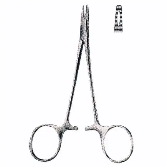 Livingstone Derf Needle Holder, 12.5cm, Stainless Steel, Each x5