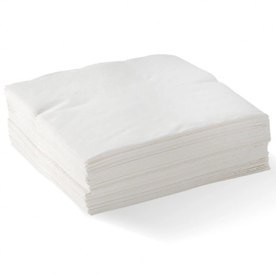 Sofeel Dinner Serviette Napkins 2-Ply White 1/4 Fold 40 x 40cm 1000 Carton