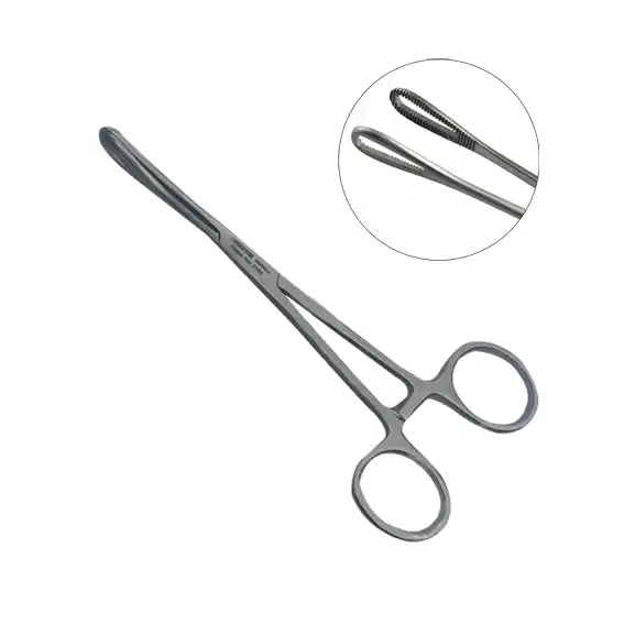 Livingstone Ramplays Sponge Holding Forceps Stainless Steel Straight 150 mm