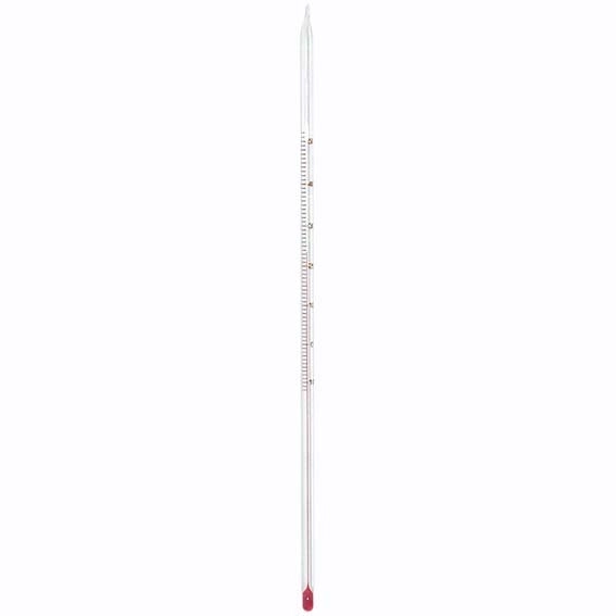 Livingstone Laboratory Thermometer Red Spirit -10 to 50° C 1° Division 300(L)mm