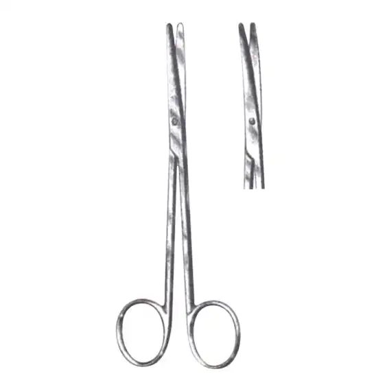 Livingstone Metzenbaum Scissors, 22.5cm, Curved, Stainless Steel, Each