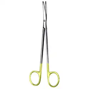 Livingstone Metzenbaum Scissors 18cm Curved Tungsten Carbide Cutting Edge