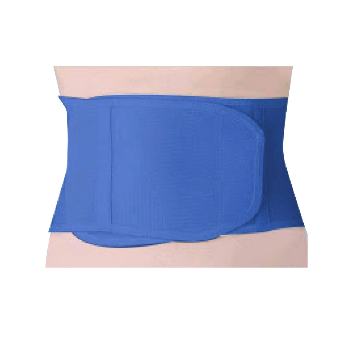 Waist Supporter, Elasticised, Adjustable Size for Comfort, Blue, Each x31