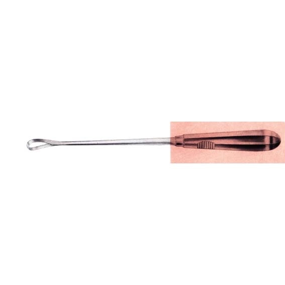 Uterine Curette Sims, 25cm, Sharp, Each