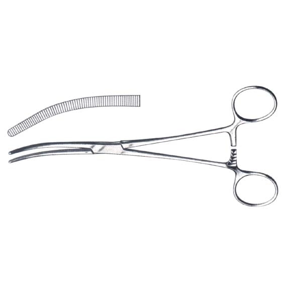 Livingstone Rochester Pean Forceps 160mm Curved