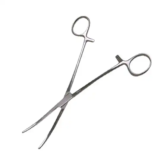 Livingstone Rochester Carmalt Haemostatic Artery Forceps 18cm Curved Stainless Steel