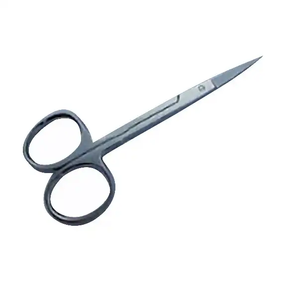 Iris Scissors Sharp Point 100mm Curved Stainless Steel