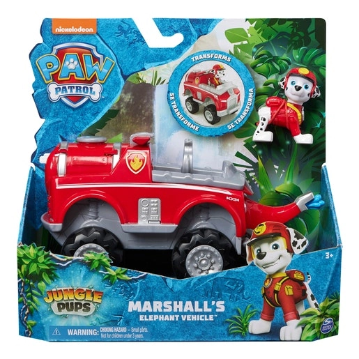 PAW Patrol Jungle Pups - Marshall's Elephant Vehicle