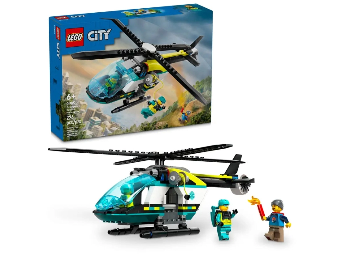 LEGO City Emergency Rescue Helicopter 60405