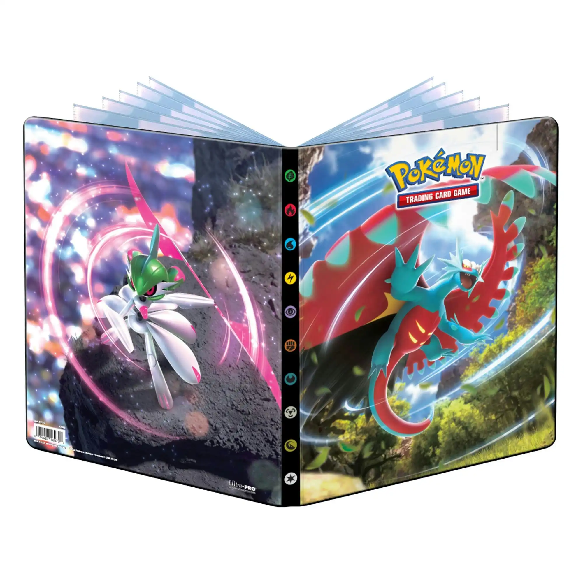 Ultra Pro Pokémon Portfolio 9PKT Scarlet & Violet 4 -Paradox Rift