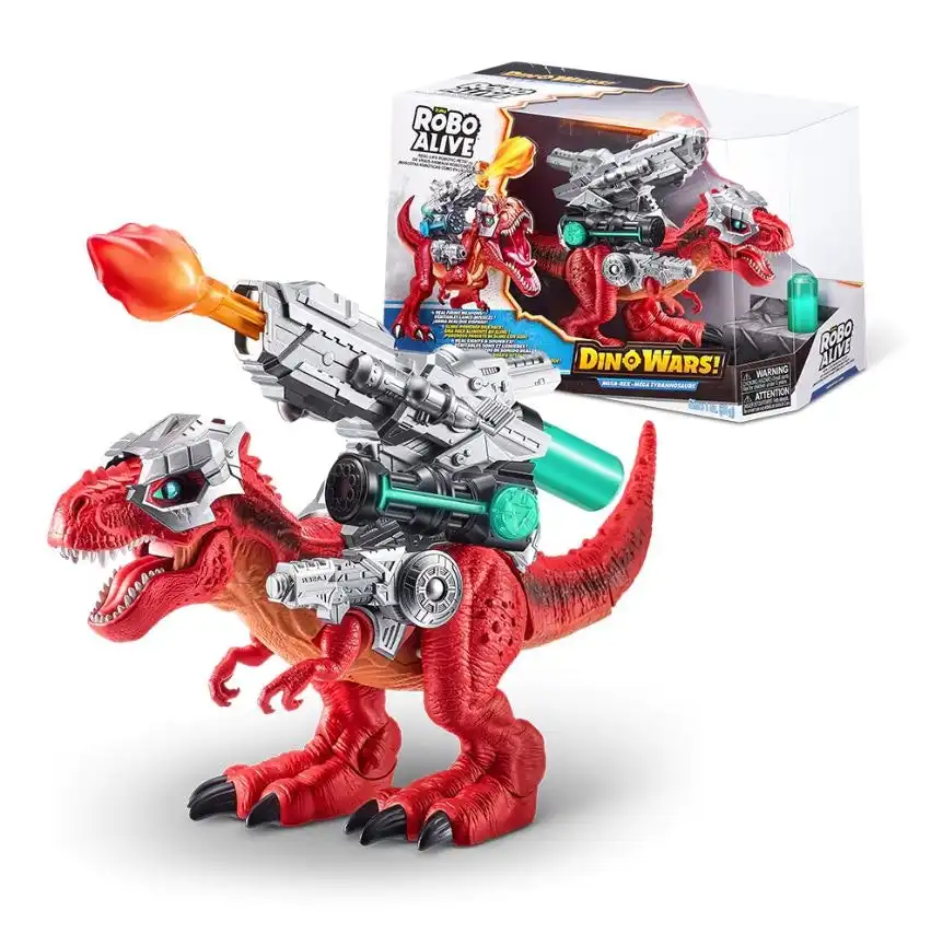 Robo Alive Dino Wars Giant Battling T-Rex