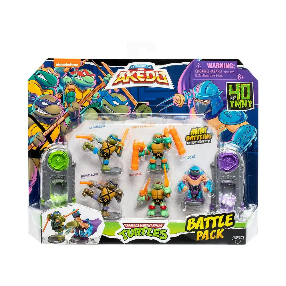 Legends of Akedo Teenage Mutant Ninja Turtles S2 Battle Pack