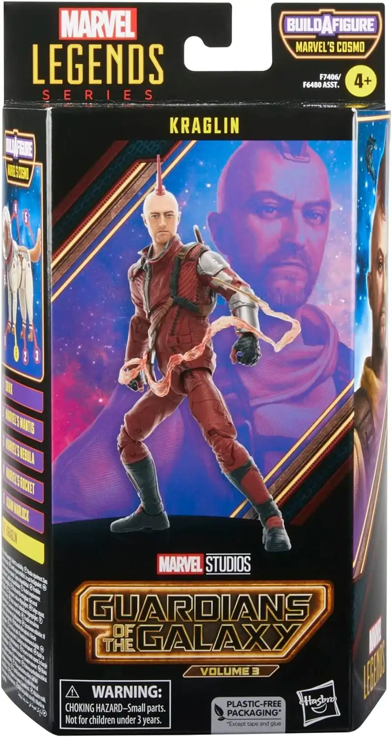 Marvel Legends Series Kraglin, Guardians of The Galaxy Vol. 3 6-inch