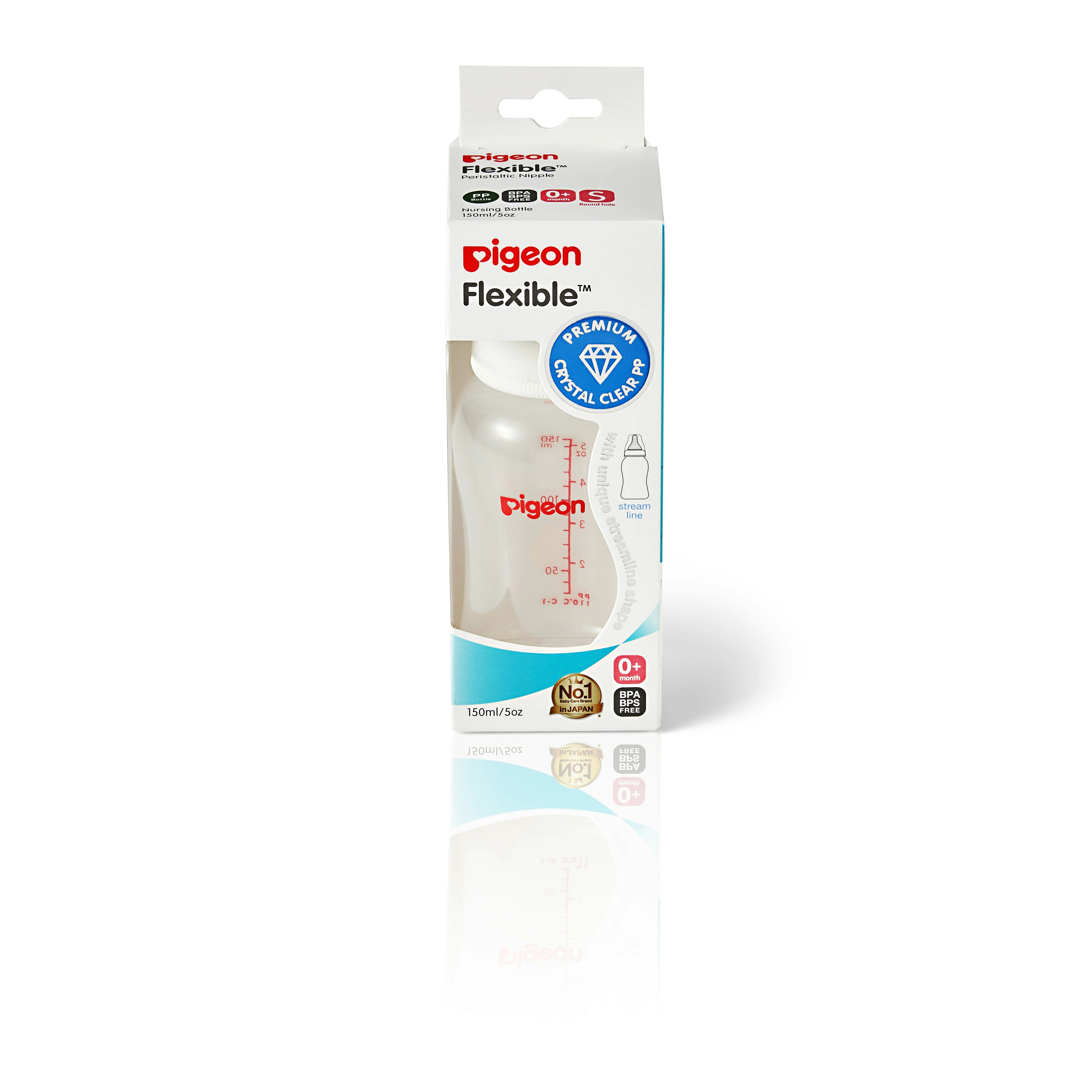 PIGEON Flexible Bottle CRYSTAL PP 150ml